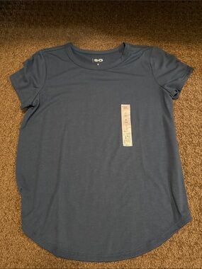 SO Short Sleeve Crewneck Tee in Slate Blue